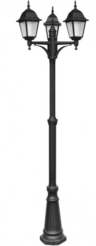 садово-парковый светильник arte lamp bremen a1017pa-3bk в Нижнем Тагиле
