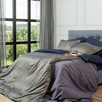 комплект постельного белья decoflux сатин 1.5 спальный twist dark в Нижнем Тагиле