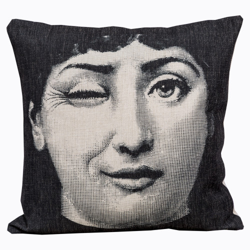 арт-подушка намек fornasetti в Нижнем Тагиле