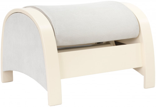 пуф milli fly дуб шампань, ткань verona light grey в Нижнем Тагиле