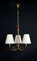 подвесная люстра mantra paola painted gold 3542 в Нижнем Тагиле