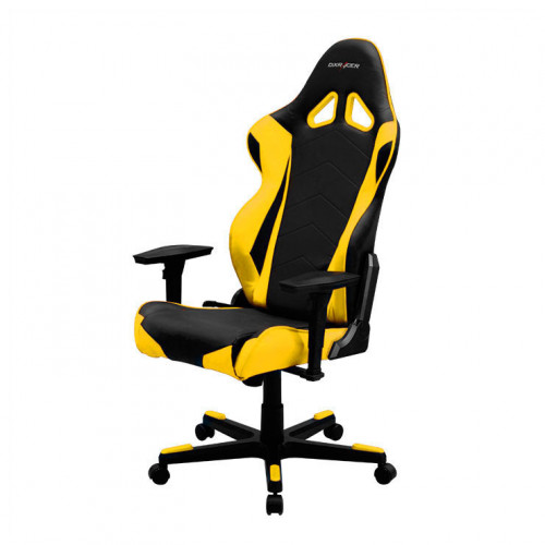 кресло геймерское dxracer racing re0 черно-желтое в Нижнем Тагиле
