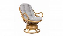 кресло-качалка swivel rocker коричневый в Нижнем Тагиле