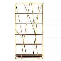 стеллаж powell gold американский орех в Нижнем Тагиле