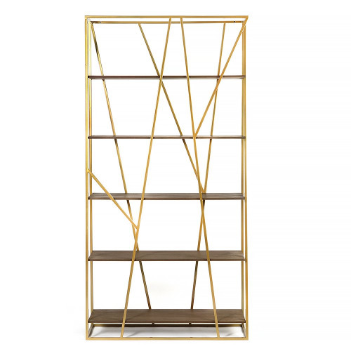 стеллаж powell gold американский орех в Нижнем Тагиле