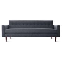 диван bantam sofa большой прямой пепельно-серый в Нижнем Тагиле