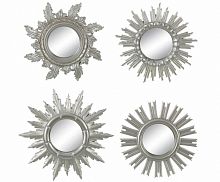 комплект зеркал-солнце в серебряных рамах silver sunny, 4 штуки в Нижнем Тагиле