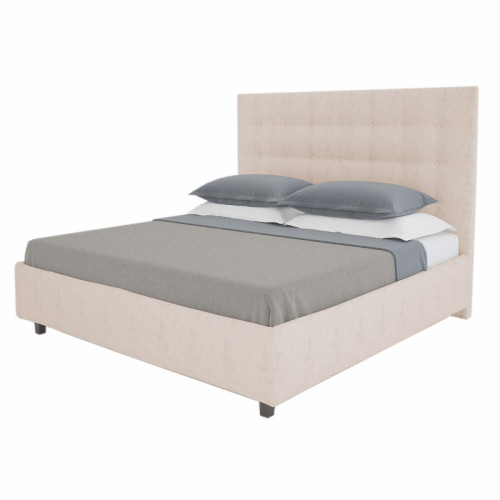 кровать двуспальная 160х200 светло-бежевая royal black в Нижнем Тагиле