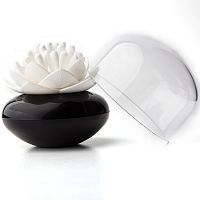 контейнер для хранения ватных палочек lotus черный-белый в Нижнем Тагиле