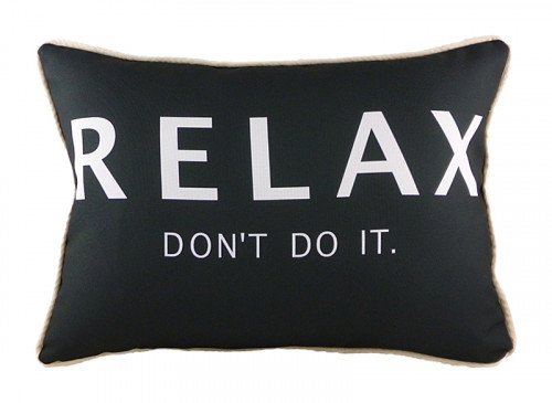 подушка с надписью relax в Нижнем Тагиле
