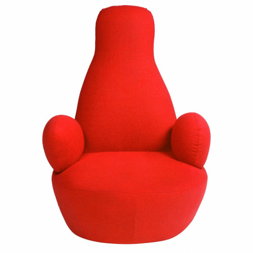 кресло bottle chair красное в Нижнем Тагиле