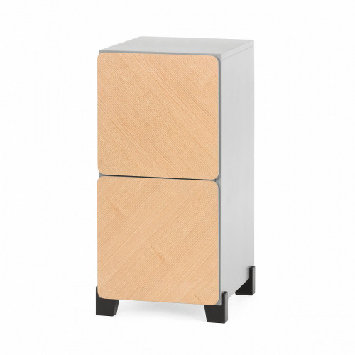тумбочка прикроватная вертикальная бежевая mario в Нижнем Тагиле