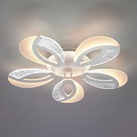 потолочная светодиодная люстра eurosvet flake 90140/5 белый в Нижнем Тагиле