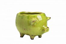 цветочный горшок pig planter зеленый в Нижнем Тагиле