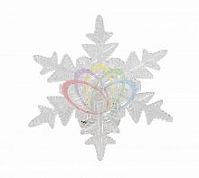 фигура светодиодная на присоске снежинка морозко, rgb в Нижнем Тагиле