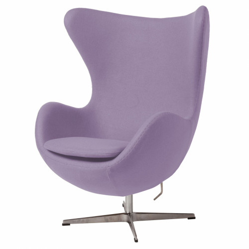 кресло egg chair сиреневое в Нижнем Тагиле