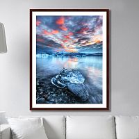 картина iceland coast 100х78,5 см в Нижнем Тагиле