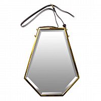 зеркало на ремне шестиугольное 40х55 см в Нижнем Тагиле