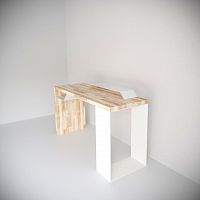 стол рабочий письменный с подставкой для монитора ecocomb-2 в Нижнем Тагиле