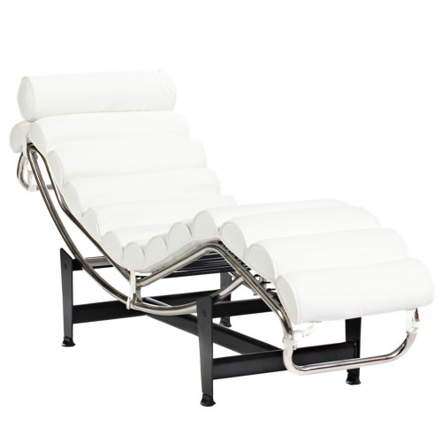 кушетка chaise longue белая в Нижнем Тагиле