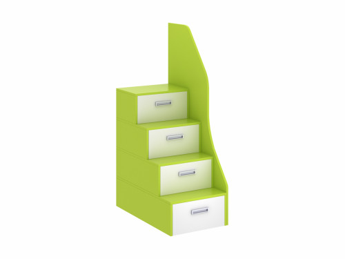 лестница-комод pinokkio light green в Нижнем Тагиле