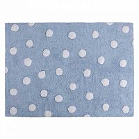 ковер polka dots голубой-белый в Нижнем Тагиле