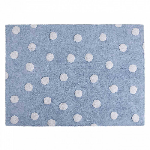 ковер polka dots голубой-белый в Нижнем Тагиле