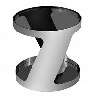 столик журнальный height black silver хром в Нижнем Тагиле