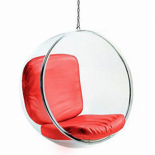 кресло bubble chair красное в Нижнем Тагиле