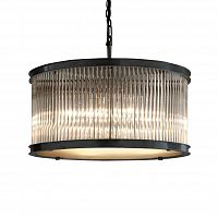 люстра essex crystal 65 черное основание, прозрачное стекло в Нижнем Тагиле