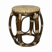 табурет из ротанга drum коричневый в Нижнем Тагиле