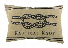 подушка с морским узлом nautical knot natural в Нижнем Тагиле