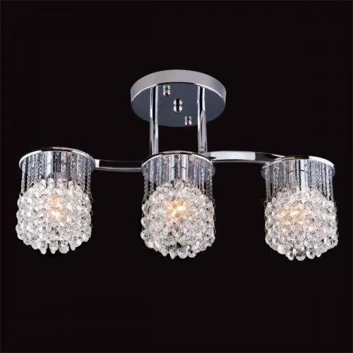потолочная люстра eurosvet 3222/3 хром strotskis в Нижнем Тагиле