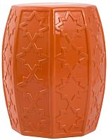 керамический столик-табурет garden stool оранжевый в Нижнем Тагиле