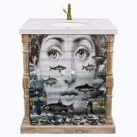 тумба с раковиной аквариум снег fornasetti в Нижнем Тагиле