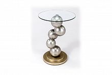 стол журнальный silver balls хром в Нижнем Тагиле