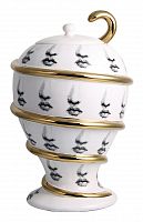 декоративная ваза с крышкой пьеро форназетти serpentino gold в Нижнем Тагиле