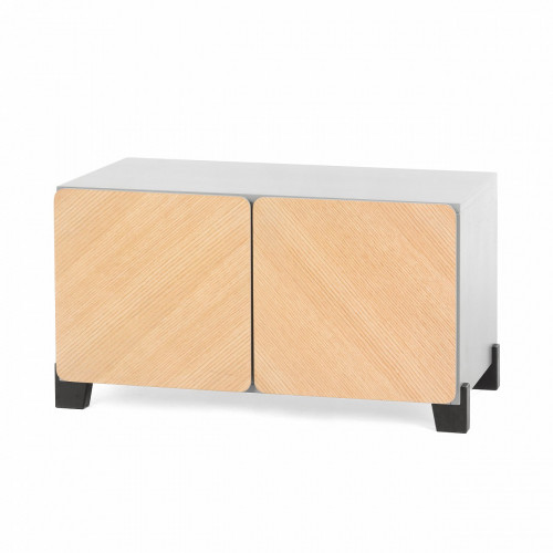 тумбочка прикроватная с двумя дверцами бежевая mario в Нижнем Тагиле