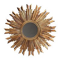 зеркало-солнце золотое диаметр 60 см sunburst vintage в Нижнем Тагиле