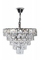 люстра серебро crystal d60x28 см в Нижнем Тагиле