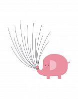 постер pink elephant а4 в Нижнем Тагиле