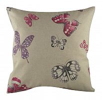 подушка с бабочками pink butterflies в Нижнем Тагиле