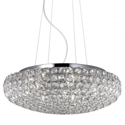 подвесной светильник ideal lux king sp7 cromo в Нижнем Тагиле