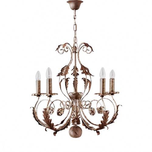 люстра 4962/5_v0580 от mm lampadari коричневая в Нижнем Тагиле