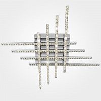 потолочный светодиодный светильник eurosvet soprano 90041/8 хром в Нижнем Тагиле