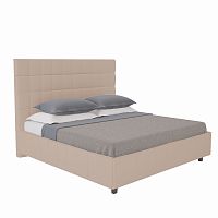 кровать двуспальная 160х200 серо-коричневая shining modern в Нижнем Тагиле