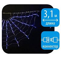 занавес светодиодный «радуга-1» 310см синий (ul-00001409) uld-e3104-288/dtk blue ip20 rainbow-1 в Нижнем Тагиле
