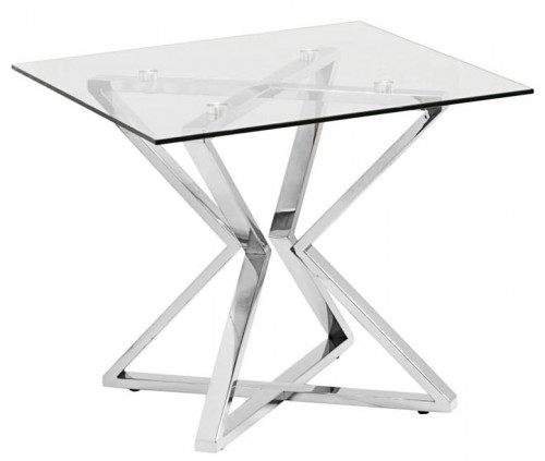 стол журнальный cube silver хром в Нижнем Тагиле