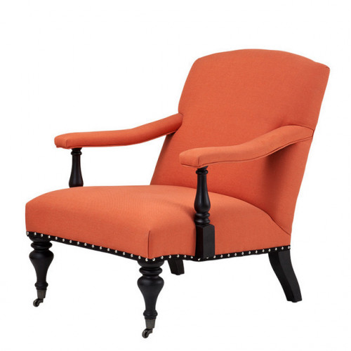 кресло trident от eichholtz оранжевое в Нижнем Тагиле