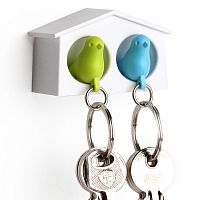 держатель+брелок для ключей двойной mini sparrow зеленый-голубой в Нижнем Тагиле
